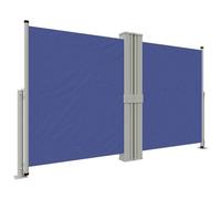 VIDAXL - Tenda Laterale Retrattile Blu 140x1200 Cm