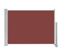 vidaXL Tenda laterale retrattile da Patio 80x300 cm Marrone