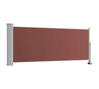 vidaXL Tenda laterale retrattile, 100 x 300 cm, colore: Marrone