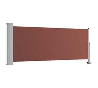 vidaXL Tenda laterale retrattile, 100 x 300 cm, colore: Marrone