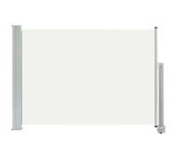 vidaXL Tenda laterale retrattile di Patio 80x300 cm Crema