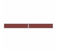 vidaXL Tenda Laterale Retrattile Marrone 117x1200 cm