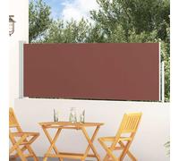 vidaXL Tenda Laterale Retrattile per Patio 100x300 cm Marrone