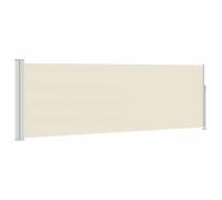 vidaXL Tenda Laterale Retrattile per Patio 100x314 cm Crema