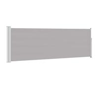 vidaXL Tenda Laterale Retrattile per Patio 100x314 cm Grigio