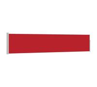 vidaXL Tenda Laterale Retrattile per Patio 100x514 cm Rosso