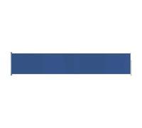VIDAXL - Tenda Laterale Retrattile Per Patio 117x600 Cm Blu