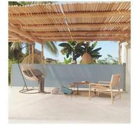 VIDAXL - Tenda Laterale Retrattile Per Patio 117x600 Cm Grigia