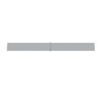 vidaXL Tenda Laterale Retrattile per Patio 140x1200 cm Antracite