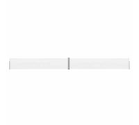 vidaXL Tenda laterale retrattile per patio 140x1200 cm Crema
