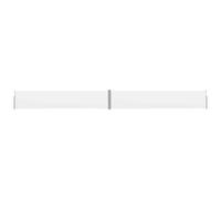 vidaXL Tenda Laterale Retrattile per Patio 140x1200 cm Crema