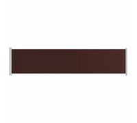 vidaXL Tenda Laterale Retrattile per Patio 140x600 cm Marrone
