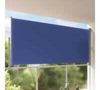 vidaXL Tenda Laterale Retrattile per Patio 160x300 cm Blu