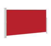 vidaXL Tenda Laterale Retrattile per Patio 170x300 cm Rosso