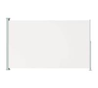AX Tenda Da Sole 180x0-300cm Laterale Retrattile Privacy Crema Grigio New 313400
