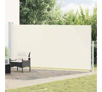 vidaXL Tenda Laterale Retrattile per Patio 180x500 cm Crema