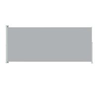 vidaXL Tenda Laterale Retrattile per Patio 180x500 cm Grigia