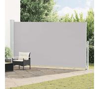 vidaXL Tenda Laterale Retrattile per Patio 200x500 cm Grigia