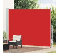 vidaXL Tenda Laterale Retrattile per Patio 220x300 cm Rossa