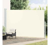 vidaXL Tenda Laterale Retrattile per Patio 220x500 cm Crema