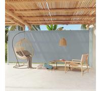 vidaXL Tenda Laterale Retrattile per Patio 220x600 cm Grigia