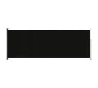 vidaXL Tenda Laterale Retrattile per Patio 220x600 cm Nera