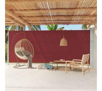 VIDAXL - Tenda Laterale Retrattile Per Patio 220x600 Cm Rossa
