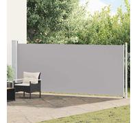 vidaXL Tenda Laterale Retrattile per Patio 600x160 cm Grigia
