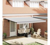vidaXL Tenda Manuale Antracite 4,5 × 3 m