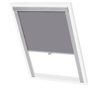 vidaXL Tenda Oscurante Persiana Veneziana Ombreggiante Finestra Grigia P06/406