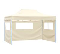 vidaXL Tenda Party 280 x 410 x 315 cm Crema Tessuto Oxford