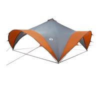 Tenda Party con tetto Grigio e arancione 600 x 600 x 400 cm