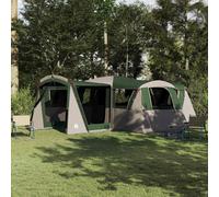 Tenda per Famiglia 20 Persone 20 persona Verde e Bianco