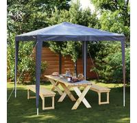 vidaXL Tenda per Feste 2,5x2,5 m Blu