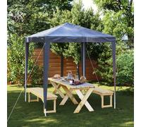 vidaXL Tenda per Feste 2x2 m Blu