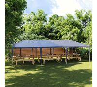 vidaXL Tenda per feste 4x9 m Blu