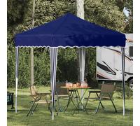 vidaXL Tenda per feste a pop-up 195 x 195 x 245 cm Blu Tessuto Oxford