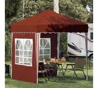 vidaXL Tenda per feste a pop-up 195 x 195 x 245 cm Terracotta