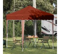vidaXL Tenda per feste a pop-up 195 x 195 x 245 cm Terracotta