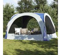 vidaXL Tenda per Feste Blu Impermeabile