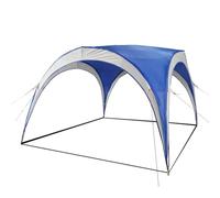 vidaXL Tenda per Feste Blu Impermeabile, tenda per eventi, riparo a baldacchino, tenda da festival, tenda, riparo, tenda da giardino