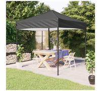 VIDAXL - Tenda Per Feste Pieghevole Antracite 3x3 M