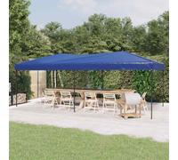 Tenda per feste pieghevole blu 3x6 m