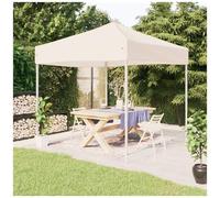 VIDAXL - Tenda Per Feste Pieghevole Crema 2x2 M