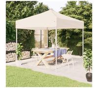 VIDAXL - Tenda Per Feste Pieghevole Crema 3x3 M