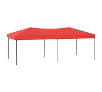 vidaXL Tenda per Feste Pieghevole Rosso 3x6 m