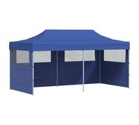vidaXL Tenda per Feste Pop-up Pieghevole Blu 3 x 6 m