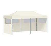 vidaXL Tenda per Feste Pop-Up Pieghevole Crema 3 x 6 m