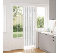 vidaXL Tenda per insetti in chenille Grigio chiaro e bianco