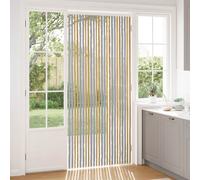 vidaXL Tenda per insetti in chenille Grigio e Beige 100 x 230 cm